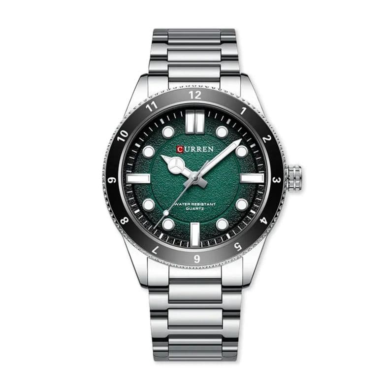 Reloj Curren KRED9603 Hombre Quartz Plateado