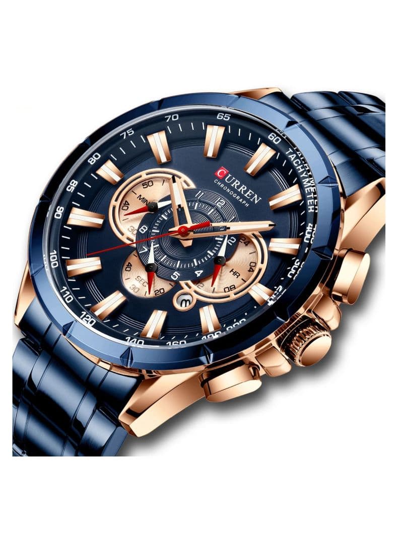 Reloj Curren KREC9503 Quartz Hombre Rose Gold