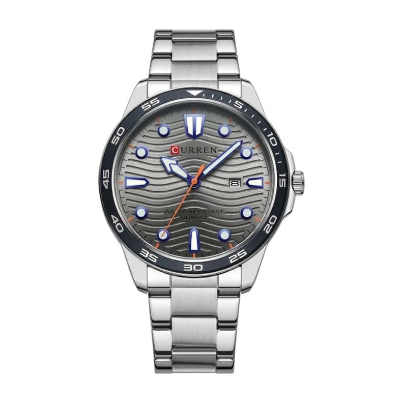 Reloj Curren KRED681912 Hombre Quartz Plateado