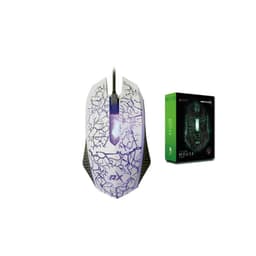 Mouse Gamer Usb Retroiluminado Diseno Color Blanco - Ps