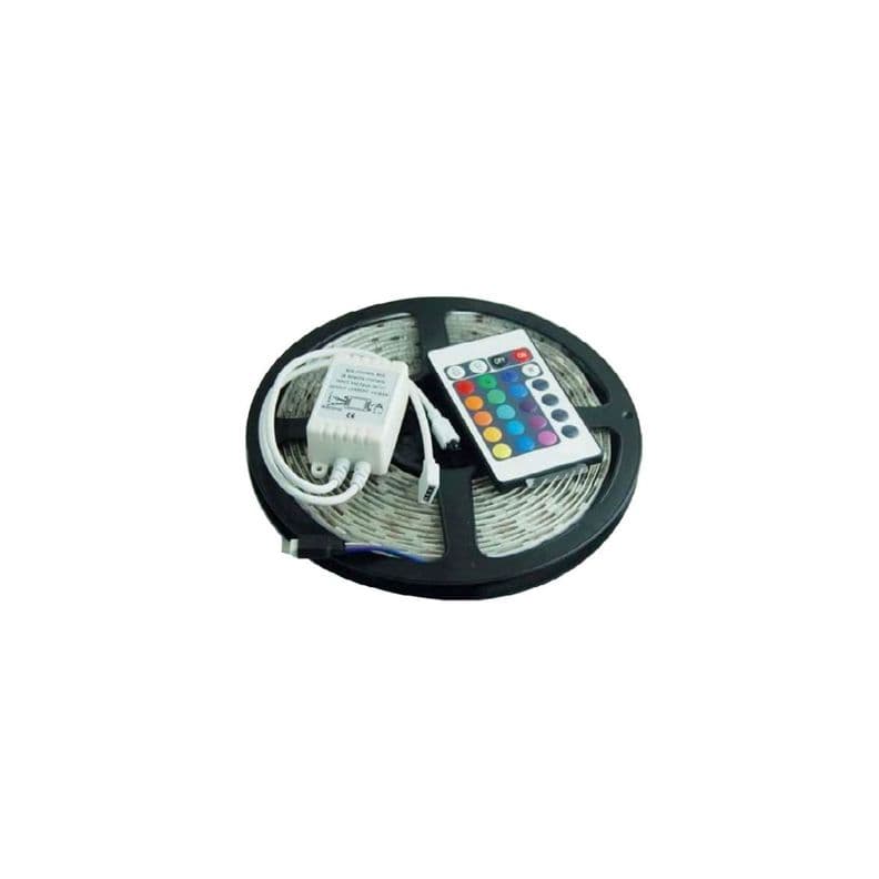 Tira De 300 Led 5mts 3528 Rgb Con Control - PuntoStore Diseno 1