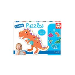 Puzzle Infantil 3 a 5 Piezas Dinosaurios Educa - PS Blanco
