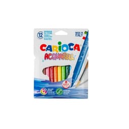 Plumones Caja 12 Colores Carioca Acquarell - PS Azul