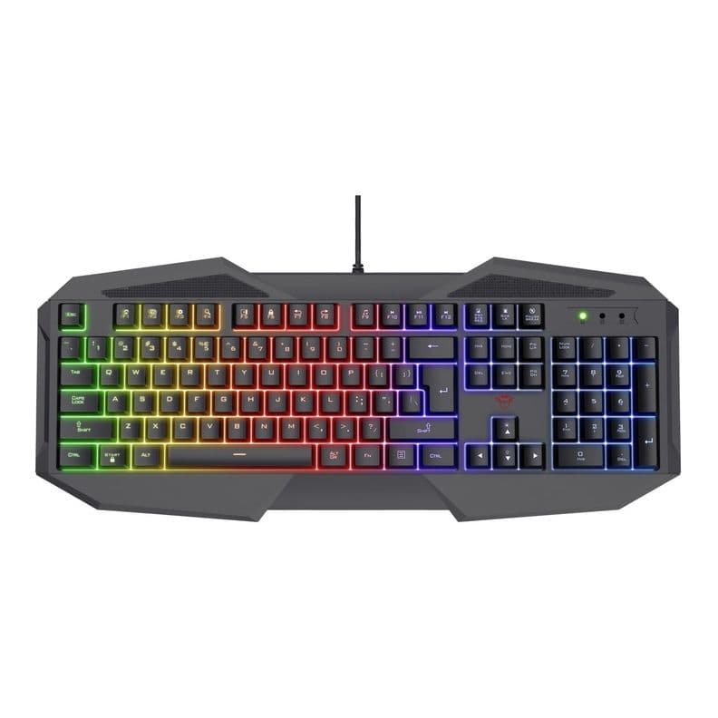 Teclado Gamer Iluminacion Rgb Gxt 830-RW Avoon - PS Negro