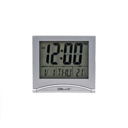 Reloj Digital De Escritorio Con Temperatura Y Alarma - PuntoStore Gris