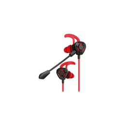 Audifono Gamer Pc 3.5mm Doble Microfono - Puntostore Rojo