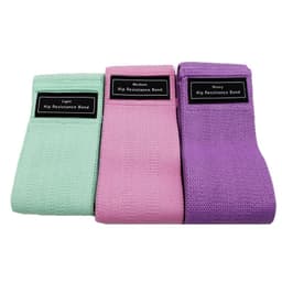 Pack De 3 Bandas Elasticas Entrenamiento De Colores - PuntoStore Diseno 9