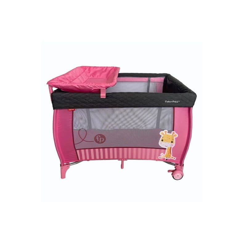 Cuna Fisher Price Pack & Play Mudador Y Panalera Rosado - Ps