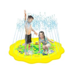 Alfombra Piscina Chorros De Agua 170cms Diseno - Puntostore Amarillo
