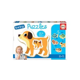 Puzzle Baby 2 A 4 Piezas Animales Domesticos - PS Blanco