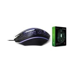 Mouse Gamer Usb Retroiluminado Diseno Color Negro - Ps