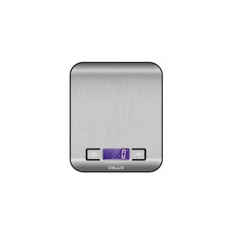 Pesa Gramera Cocina Digital Acero Inoxidable 5kg - Puntostore Gris
