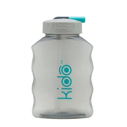 Botella Toma Jugo Ninos Bombilla Kido Colores - PS Gris