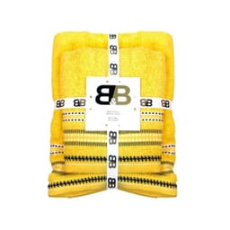 Juego De Dos Toallas Turcas Amarillo/diseno B&b Kitchen - Ps