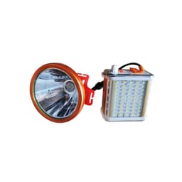 Linterna Led Cintillo Alcance 400mts Recargable - Ps Naranjo