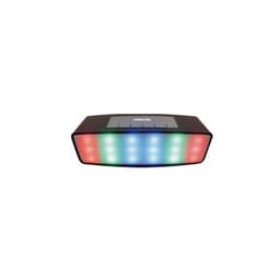Parlante Bluetooth Portatil Con Iluminacion Multicolor - Ps Negro