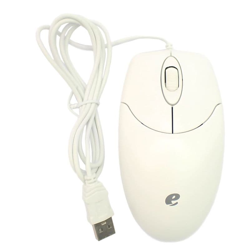 Mouse USB Certificado Por Windows Colores Acer M117 - PS Blanco