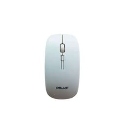 Mouse Optico Inalambrico Diseno Plano Color Blanco - PuntoStore