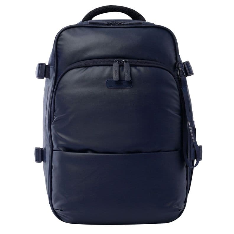 Mochila Totto City Trip mediano 16 L, acorde con el tamano permitido como equipaje de mano Azul M