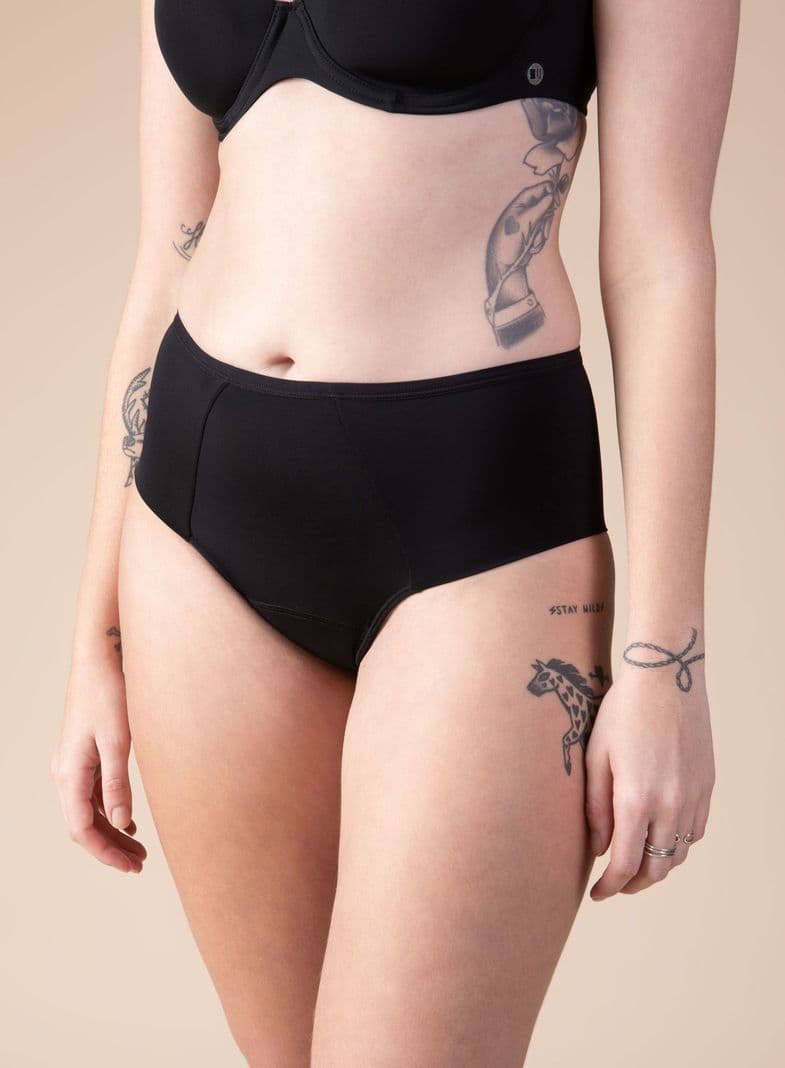 Calzon Absorbente Cyclos Hot Panty 50100 Negro M
