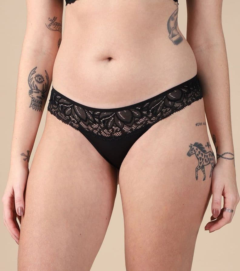 Calzon Tanga Confidence 50872 Negro S