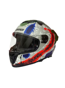 Casco Integral Axxis Hawk Sv Evo Sick Joke Mate CE 22.06 Gris XXL