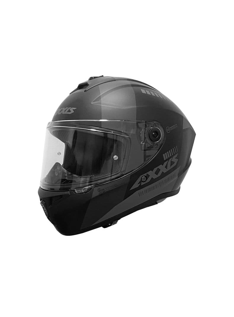 Casco Integral Axxis Draken MP4 Negro Mate L