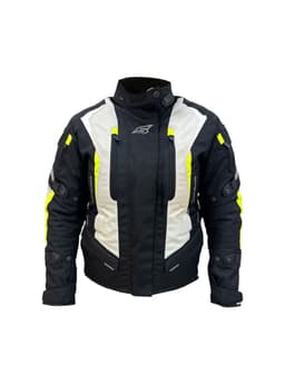 Chaqueta De Moto Spear Mft Bullet Perla Blanco XL