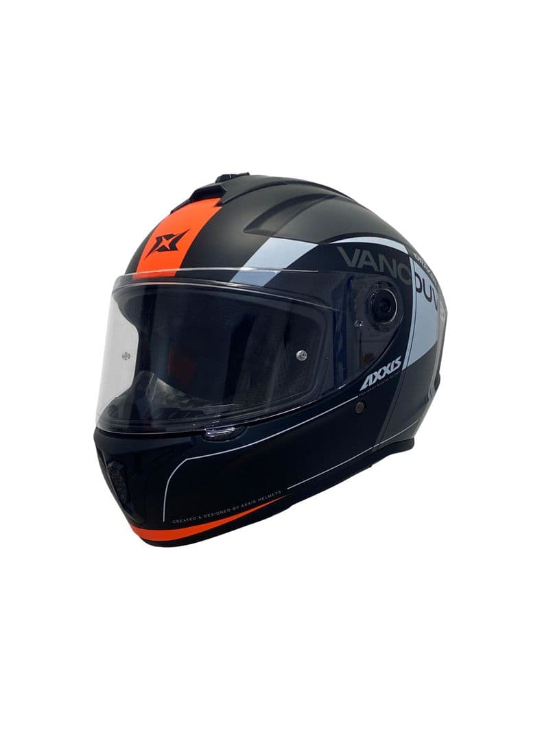 Casco Integral Axxis Draken Vancouver Mate Gris S