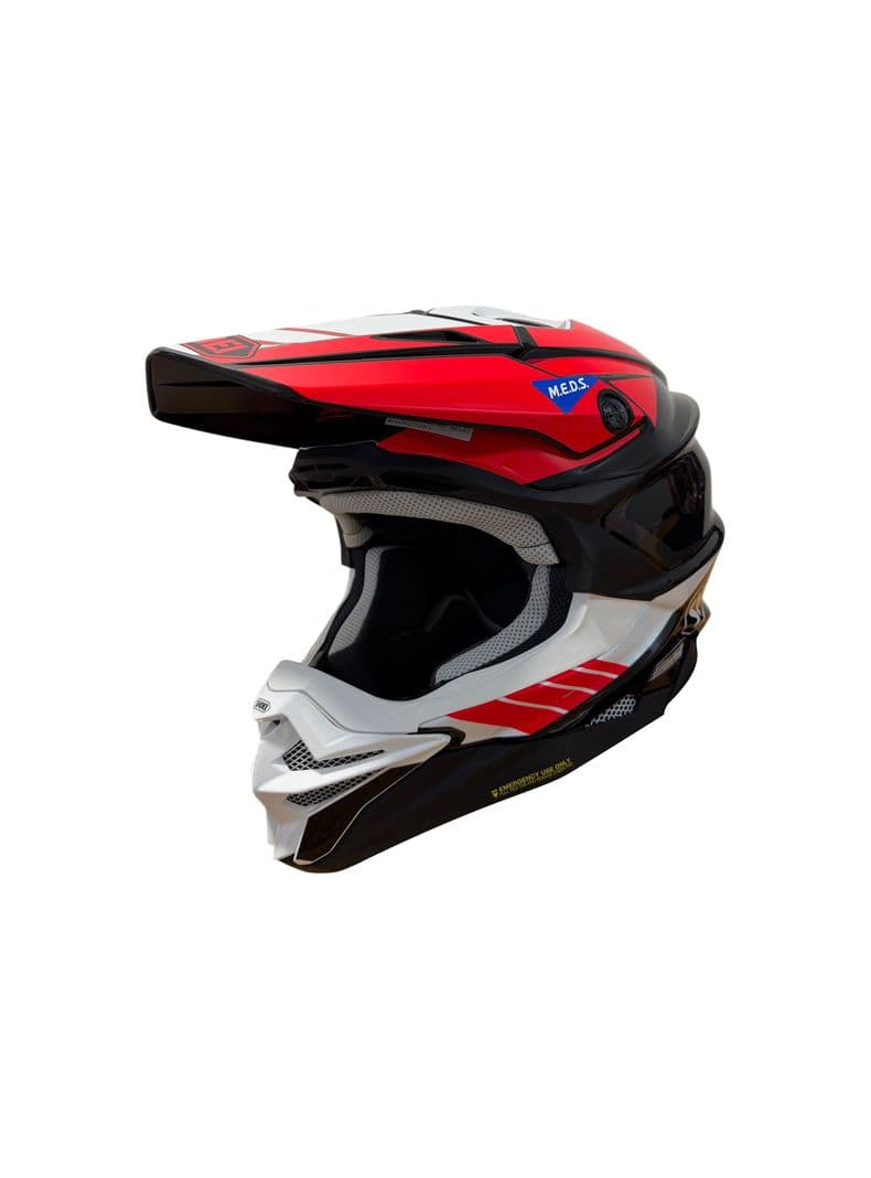 Casco de moto shoei vfx wr06 jammer v4 tc-1 Rojo L
