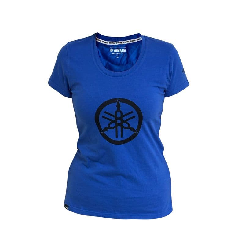 Polera De Mujer Manga Corta Yamaha Diapason Azul L