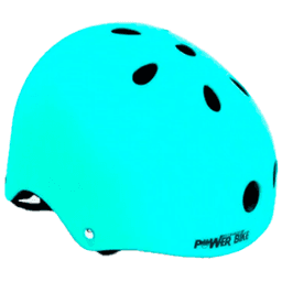 Casco Urbano con Luz Turquesa Talla L