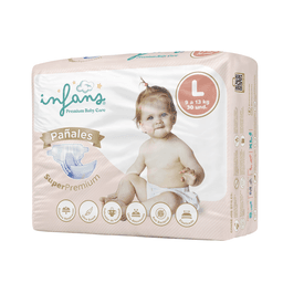 Panal Infans Super Premium Talla L 30u