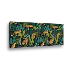 Canvas Tigres - 90x45 cm Diseno 1