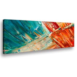 Canvas Water and Fire - 90x45 cm Diseno 1
