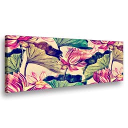 Canvas Fineart Flower - 90x45 cm Diseno 1