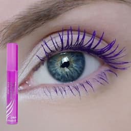 Paq 24 Mascaras Pestanas Morado Prueba Agua Volumen 24h ALJ Lila