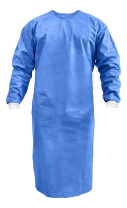 PACK 10 BATAS QUIRURGICAS DESECHABLE USO MEDICO SALUD LAU