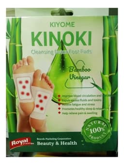 Parches Desintoxicantes Pies Extracto Bambu 9 Pack Jhn