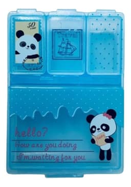 SET 6 PASTILLEROS MINI ANIMADO NINOS PORTATIL TABLETAS LAUII