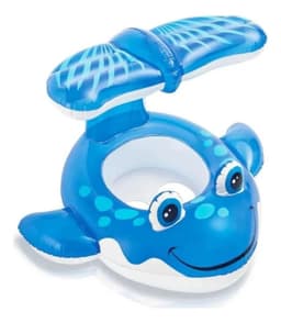FLOTADOR INFLABLE INFANTIL BALLENA PISCINA VERANO NINOS LAU