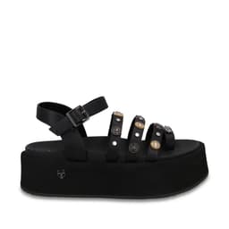 Sandalia Plataforma Negra Mujer 55943 Gotta Negro CL 35