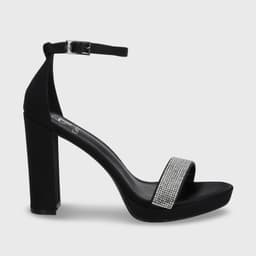 Sandalia Taco Negra Mujer 15835 Gotta Negro CL 35
