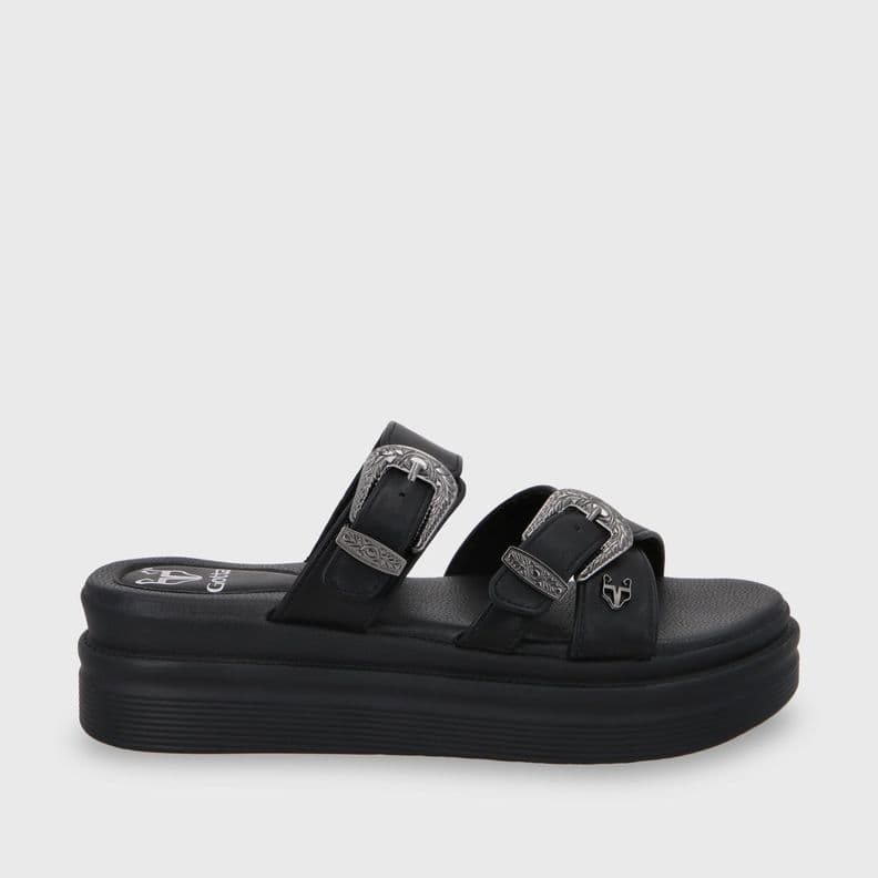 Sandalia Plataforma Negro Mujer 43015 Gotta CL 37