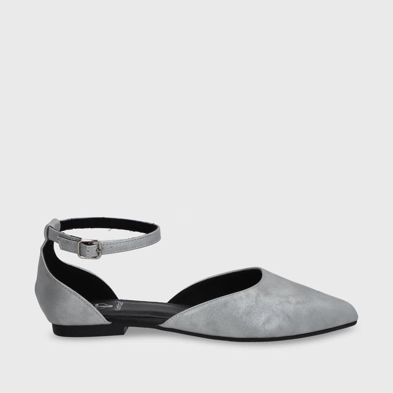 Ballerina Plano Plateado Mujer 54010 Gotta Plata 38