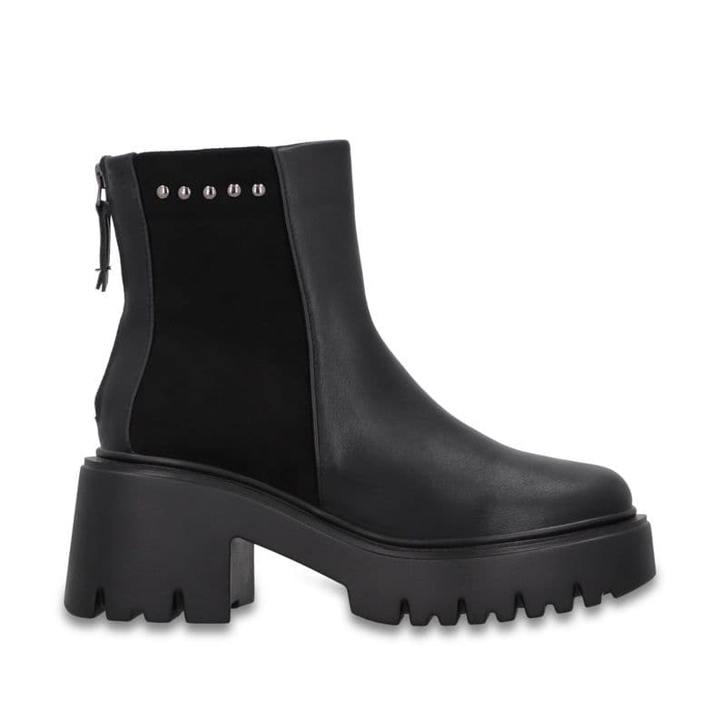 Botin Plataforma Negro Mujer 457541 Gotta CL 38