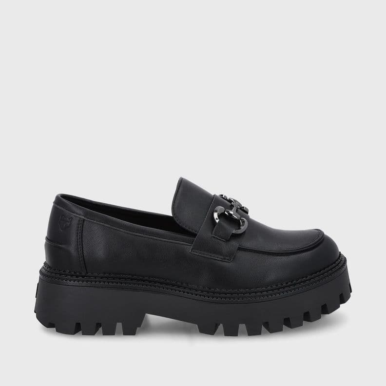 Zapato Plataforma Negro Mujer 46303 Gotta 36