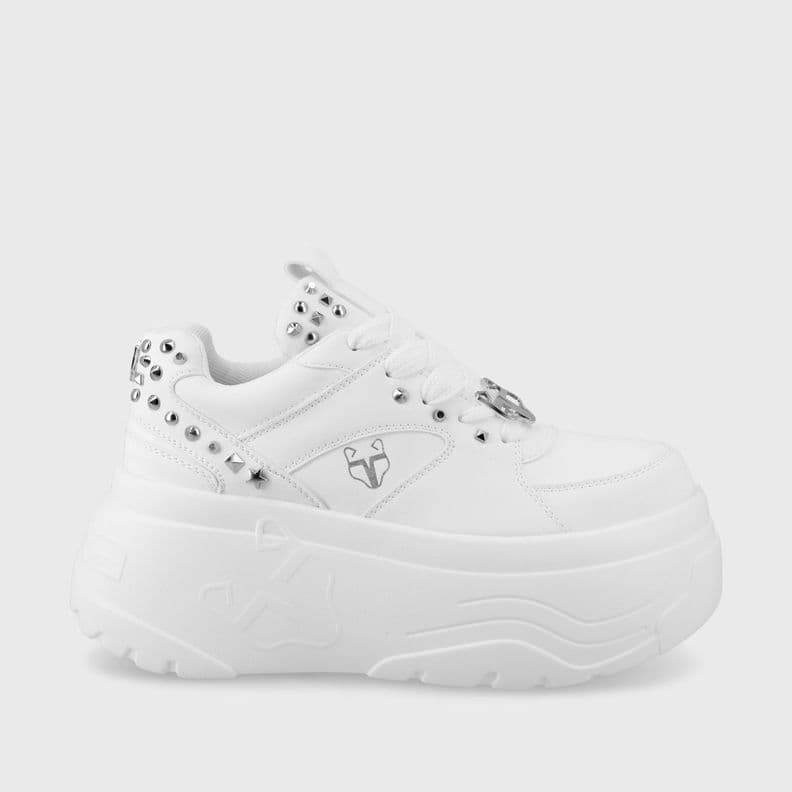 Zapatilla Plataforma Blanca Mujer 43062 Gotta Blanco CL 38