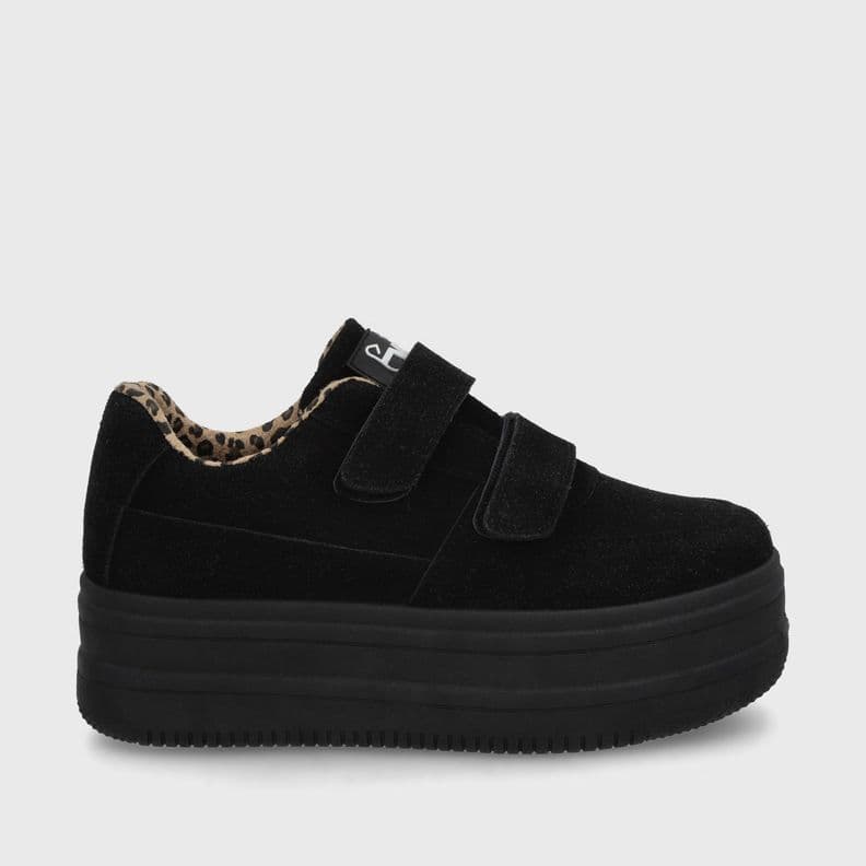 Zapatilla Negra Mujer 38561 Gotta Negro 35
