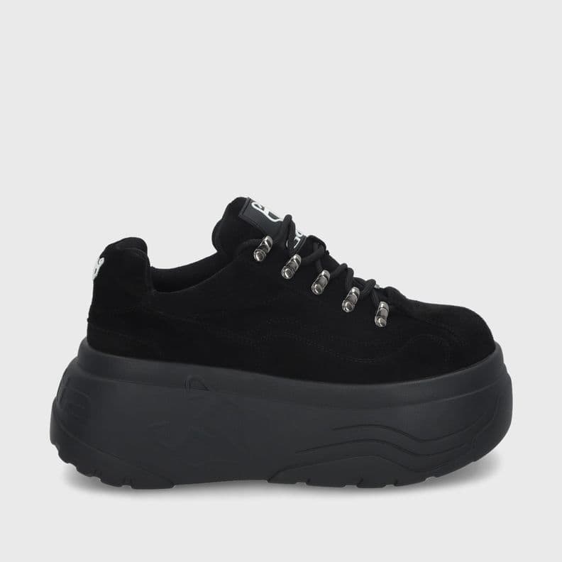Zapatilla Plataforma Negra Mujer 43061 Gotta Negro CL 35